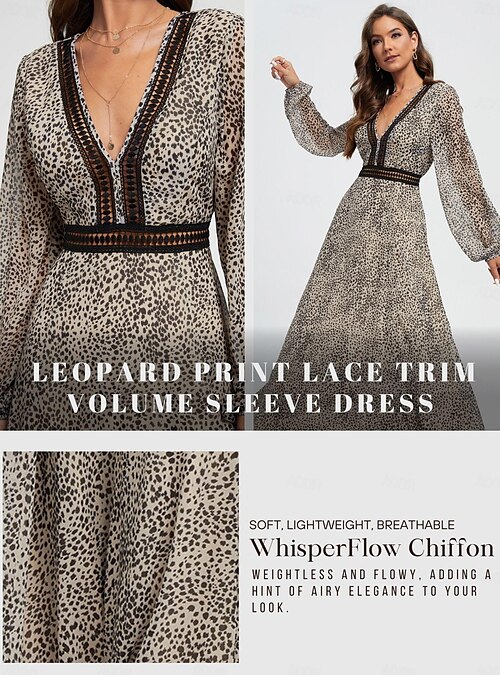 Glossy Leopard Jacquard Ruffle Maxi Dress in Indigo - Retro, Indie