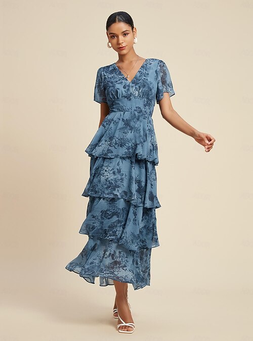 green emerald velvet dress Girls Slate Floral Drop Waist Dress | 5/6T | Contemporary Swimwear & Resort Wear main image 0