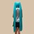 billige Cosplay og Kostumer-Ven Vokaloid Cosplay Parykker Med 2 ponytails Dame Varmebestandig fiber 48 inch Anime Paryk