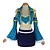 preiswerte Anime-Kostüme-Inspiriert von Märchen Lucy Heartfilia Anime Cosplay Kostüme Japanisch Patchwork Cosplay-Anzüge Weste Rock BH Für Damen / Ärmel / Ärmel