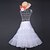 cheap Wedding Accessories-Special Occasion Slips Spandex / Organza / Lycra Tea-Length A-Line Slip with
