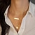 cheap Others-Women&#039;s Chain Necklace Layered Necklace Layered Bar Ladies Fashion European Multi Layer Alloy Gold Necklace Jewelry For Casual Daily Sports Office &amp; Career
