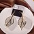 cheap Earrings-Women&#039;s Drop Earrings Earrings Jewelry Golden / Black / Silver For Wedding Party Casual Daily