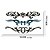 cheap Black and White-1 pcs Temporary Tattoos Special Design / Disposable Hand / Shoulder / Leg Water-Transfer Sticker Tattoo Stickers