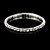cheap Men&#039;s Bracelets-Women&#039;s Men&#039;s Crystal Tennis Bracelet Cheap Crystal Bracelet Jewelry For Wedding Casual Daily / Cubic Zirconia / Silver Plated / Cubic Zirconia