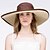 abordables Sombreros-Mujer Sombrero de Paja Casual - Verano - Paja