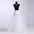 cheap Wedding Accessories-Wedding / Special Occasion Slips Spandex / Tulle / Polyester Floor-length A-Line Slip with Lace-trimmed bottom