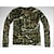 cheap Hunting Jackets-Men&#039;s Camo Shirt Hunting Shirt with Pants Outdoor Fall Spring Summer Anti-Insect Breathable Sweat-Wicking Scratch Resistant Clothing Suit Long Sleeve Fleece Elastane Cotton Hunting Fishing Camouflage