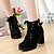 cheap Boots-Women&#039;s Boots Suede Shoes Block Heel Boots Lace Up Boots Daily Solid Colored Booties Ankle Boots Winter Buckle Block Heel Closed Toe Vintage Suede Zipper Black Yellow Green