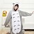 abordables Pijamas Kigurumi-Adulto Pijamas Kigurumi Gato Totoro Animal Retazos Pijamas de una pieza Pijamas Vellón de Coral Cosplay por Hombre y mujer Navidad Ropa de Noche de los Animales Dibujos animados