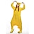 cheap Kigurumi Pajamas-Adults&#039; Kigurumi Pajamas Pika Pika Animal Patchwork Onesie Pajamas Pajamas Funny Costume Polar Fleece Cosplay For Men and Women Christmas Animal Sleepwear Cartoon