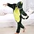 cheap New in Daily Casual-Kid&#039;s Kigurumi Pajamas Dinosaur Animal Patchwork Onesie Pajamas Flannel Toison Cosplay For Boys and Girls Animal Sleepwear Cartoon Festival Holiday Costumes Leotard World Book Day Costumes