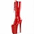 cheap Boots-Women&#039;s Boots Sexy Shoes Party &amp; Evening Solid Colored Winter Platform Stiletto Heel Closed Toe Sexy Patent Leather Zipper Black White Red