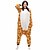 baratos Pijamas Kigurumi-Adulto Pijama kigurumi Vestuário de Noite Camuflagem Girafa Animal Retalhos Pijamas Macacão Pijamas Lã Polar Cosplay Para Homens e Mulheres Natal Pijamas Animais desenho animado
