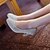 cheap Pumps &amp; Heels-Women&#039;s Heels Glitter Crystal Sequined Jeweled Wedding Dress Summer Bowknot Platform Chunky Heel Round Toe Comfort Customized Materials Silver Almond Purple