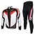 cheap Cycling Clothing-Men&#039;s Long Sleeve Cycling Jersey with Tights Cycling Jacket Mountain Bike MTB Road Bike Cycling Winter Green Purple Yellow Patchwork Bike Thermal Warm 3D Pad Breathable Quick Dry Back Pocket Clothing
