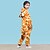 abordables Pyjamas Kigurumi-Enfant Pyjama Kigurumi Girafe Couleur Pleine Combinaison de Pyjamas Polaire Cosplay Pour Garçons et filles Noël Pyjamas Animale Dessin animé