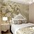 preiswerte Heimtextilien-coole Tapeten Wandbild 3D goldene Blumentapete für Wände europäischen Luxus-Stil Diamantkleber erforderlich Leinwand für Wohnzimmer Hotel Hintergrund Wohnkultur