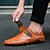 abordables Linen Shop-Chaussures Décontractées Élégantes en Cuir Nappa pour Hommes
