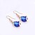 cheap Others-Jewelry Set Drop Earrings For Women&#039;s Sapphire Crystal Party Wedding Daily Rose Gold Crystal Rhinestone Pear Cut Solitaire Drop Red Blue Green / Pendant Necklace / Necklace / Earrings / Valentine