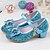 cheap Kid&#039;s Shoes-Girls&#039; Heels Party Glitters Mary Jane PU Glitter Crystal Sequined Jeweled Toddler(9m-4ys) Little Kids(4-7ys) Big Kids(7years +) Dress Crystal Bowknot Purple Blue Pink Spring &amp; Summer / Basic Pump