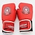 abordables Boxe et arts martiaux-Gants du sport Pour Boxe Doigt complet Ajustable Ecran Solaire Respirable PU Noir Rouge