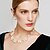 cheap Belts-Jewelry Set Drop Earrings For Women&#039;s Party Wedding Daily Pearl Rhinestone Alloy Twisted Gold / Pearl Necklace