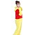 abordables Pyjamas Kigurumi-Adulte Pyjama Kigurumi Ours Combinaison de Pyjamas Flanelle Jaune Cosplay Pour Homme et Femme Pyjamas Animale Dessin animé Fête / Célébration Les costumes