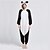 preiswerte Cosplay &amp; Kostüme-Erwachsene Kigurumi-Pyjamas Tier Panda Patchwork Pyjamas-Einteiler Polar-Fleece Cosplay Für Herren und Damen Tiernachtwäsche Karikatur Fest / Feiertage Kostüme / Gymnastikanzug / Einteiler