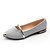 cheap Flats-Women&#039;s Flats Dress Shoes Comfort Shoes Pearl Sparkling Glitter Buckle Flat Heel Pointed Toe Closed Toe Sweet Dress PU Loafer Fall Spring Summer Solid Colored Black Silver Gold