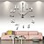 abordables Robinetterie de Baignoire-Moderne contemporain Acier inoxydable / EVA Romance AAA Décoration Horloge murale Acier brossé