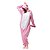 abordables Pyjamas Kigurumi-Adulte Pyjama Kigurumi Licorne Licorne Animal Combinaison de Pyjamas Déguisement drôle Toison Flanelle Cosplay Pour Homme et Femme Noël Pyjamas Animale Dessin animé