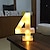 cheap Bath Fixtures-LED Letter Lights Sign 26 Letters Alphabet Light Up Letters Sign for Night Light Wedding Birthday Party Battery Powered Christmas Lamp Home Bar Decoration