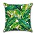 abordables Oreillers-lot de 6 housses d&#039;oreiller en coton/faux lin, coussin d&#039;extérieur botanique européen pour canapé canapé-lit chaise vert