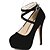 cheap Pumps &amp; Heels-Women&#039;s Heels Stilettos Plus Size High Heels Platform Stiletto Heel Closed Toe Classic Roman Shoes Daily Party &amp; Evening Nubuck Spring Solid Colored Black Red Blue