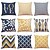 cheap Throw Pillows,Inserts &amp; Covers-Set of 9 pcs Geometric Cushion Cover Premium New Living Series Rustic Famibay Decorative Throw Pillow Case Cushion Cover,Home Sofa Decorative Pillowcases Outdoor Cushion for Sofa Couch Bed Chair