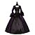 cheap Vintage Dresses-Maria Antonietta Vacation Dress Lace Japanese Cosplay Costumes Purple