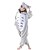 preiswerte Kigurumi Pyjamas-Kigurumi-Pyjamas Kinder Anime Totoro Pyjamas-Einteiler Polar-Fleece Grau Cosplay Für Jungen und Mädchen Tiernachtwäsche Karikatur Fest / Feiertage Kostüme / Gymnastikanzug / Einteiler