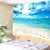 billige Wall Tapestries-stor veggteppe kunst dekor teppe gardin piknik duk hengende hjem soverom stue sovesal dekorasjon landskap strand hav hav bølge