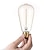 cheap Incandescent Bulbs-5pcs ST64 40W E26 E27 Incandescent Vintage Edison Light Bulb Warm White 2300k Retro Dimmable for Restaurant Bistro Café Club 220-240V