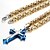 cheap Others-Men&#039;s Pendant Necklace Long Necklace Long Byzantine Cross Crucifix Fashion Vintage Cool Hip Hop Stainless Steel Titanium Steel Blue Silver Gold Black 60 cm Necklace Jewelry For Party Street Gift