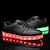cheap Women&#039;s Sneakers-Men&#039;s Women&#039;s Sneakers LED Shoes Over-The-Knee Boots Plus Size LED Flat Heel LED Comfort LED Shoes PU Black White