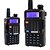 billige Walkie-talkies-BAOFENG Walkie talkie Håndholdt Dual-band Tovejs radio 5-10 km 5-10 km / 136-174 mHz / 400-480MHz