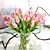 cheap Artificial Flowers-Artificial Flowers 10 Branch Rustic Party Tulips Eternal Flower Tabletop Flower 32cm