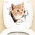 cheap Wall Stickers-Fridge Stickers Toilet Stickers - Animal Wall Stickers Animals 3D Living Room Bedroom Bathroom Kitchen Dining Room Study Room / Office 23*25cm