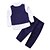 cheap Boys&#039; Clothing Sets-Kids Boys&#039; Suit Vest Shirt &amp; Pants Clothing Set Long Sleeve 4 Pieces Blue Rivet Solid Colored Wedding School Prom Regular Party Basic Formal 3-8 Years