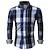 preiswerte Herrenhemden-Classic Collar Check Shirt