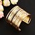 cheap Bracelets-Women&#039;s Cuff Bracelet Wide Bangle Layered Simple Fashion European Alloy Bracelet Jewelry Silver / Gold For Daily