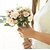 baratos Wedding Accessories-Bouquets de Noiva Buquês / Pétalas Casamento / Festa de Casamento Cetim / Tecidos 11-20 cm Natal
