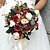 cheap Wedding Accessories-Wedding Flowers Bouquets Wedding / Special Occasion Polyester 7.87&quot;(Approx.20cm)
